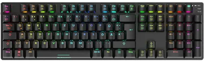 Produktbild von SKILLER SGK36W (schwarz, DE-Layout, Huano Red)