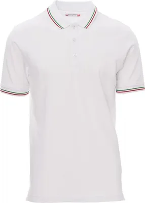 Produktbild von Poloshirt "ITALIA" - Payper Weiss M