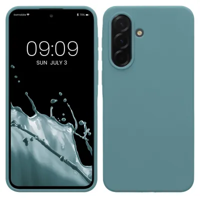 Produktbild von kwmobile Handyhülle für Samsung Galaxy A37 5G Hülle - Case Silikon - Kabelloses Laden - Schutzhülle Cover in Arctic Night