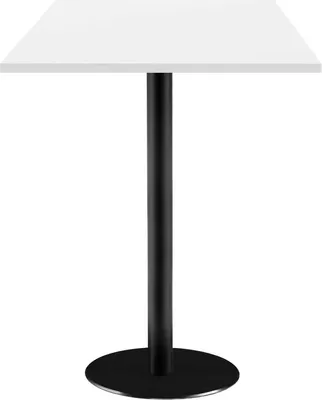 Zdjęcie produktu dla Wysoki stół 60 x 60 cm - gładki biały model "Rome".