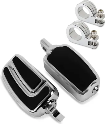 Zdjęcie produktu dla Podnóżki zderzaka + wspornik 38 mm do motocykli typu chopper / custom Low Ri