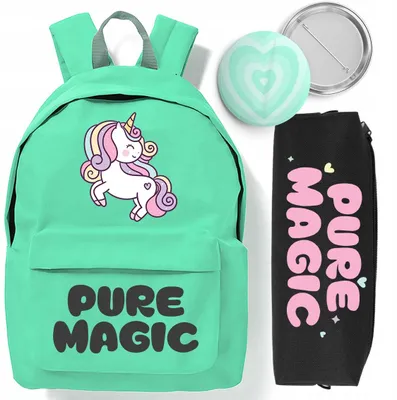 Produktbild von Funandstyle Schulset Mint Jugend Schulranzen mit Federmäppchen