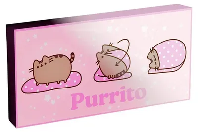 Image de Toile lumineuse Pusheen