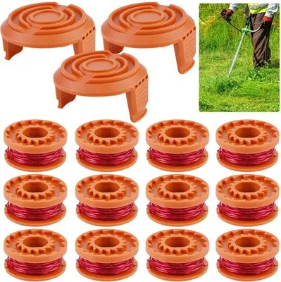 Obrázek produktu pro Náhradní cívka do vyžínače trávy, 20 V, 1,65 mm, 3 m, balení po 12 kusech