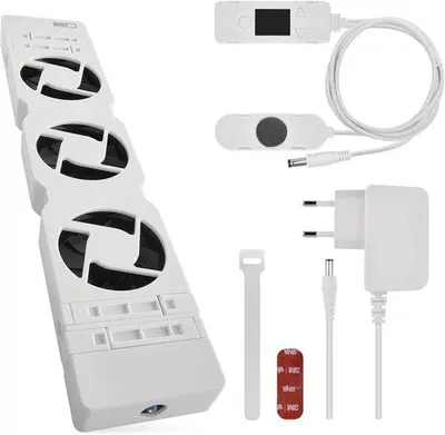 Produktbild von Heizkörper Ventilator mit Temperatursensor – Heizungsverstärker