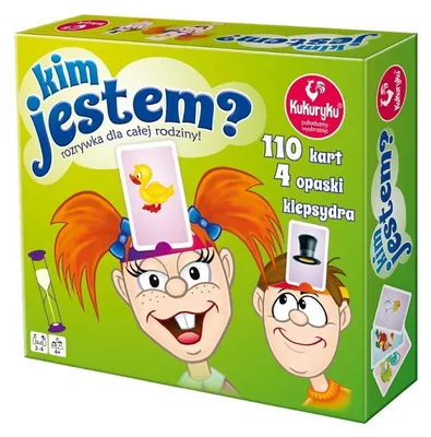 Zdjęcie produktu dla Gra towarzyska Kim jestem? dla 2-4 graczy