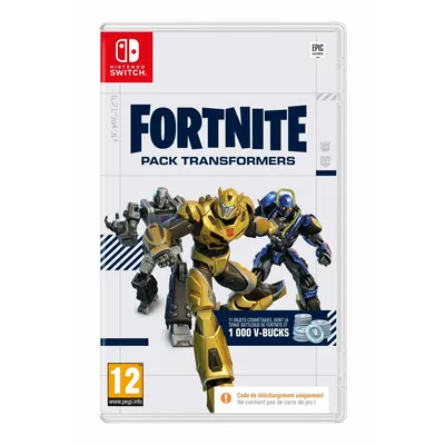 Produktbild von Epic Games Fortnite - Pack Transformers, Nintendo Switch, RP (Rating Pending)