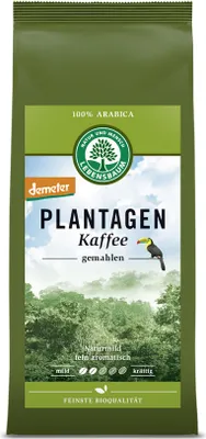 Produktbild von LEBENSBAUM - Plantagen Kaffee, gemahlen - 250g