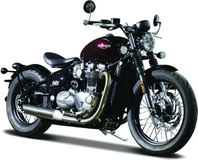 Produktbild von Triump Bonneville Bobber, Bburago Motorrad Modell 1:18