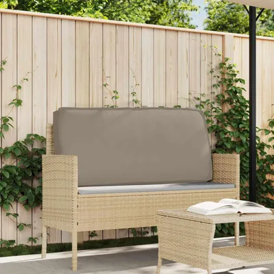 Produktbild von vidaXL Kissen Oxford-Stoff Taupe 120 x 60 x 12 cm