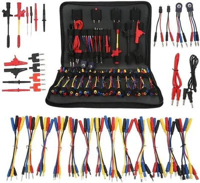Obrázok produktu pre Súprava na automatickú diagnostiku automobilov s 8-pinovým izolovaným hrotom a testovacou svorkou pre multimeter – elektrický tester s konektorom – náradie na opravy automobilov a kontrolu obvodov