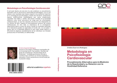Produktbild von Metodología en Psicofisiología Cardiovascular