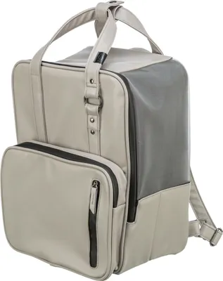 Produktbild von TRIXIE Rucksack CityStyle - hellgrau - 30 × 20 × 40 cm