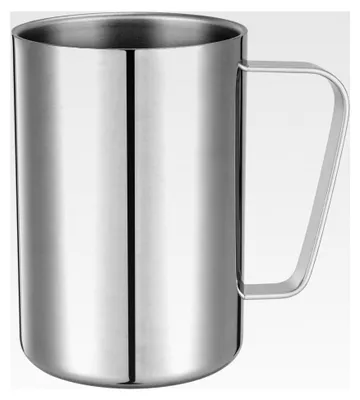 Produktbild von Doppelwandiger Thermobecher aus Edelstahl, 500 ml für heiße und kalte Getränke