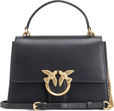 Obrázek produktu pro PINKO Kabelka přes rameno Love One Top Handle Classic Light Black - Antique Gold black