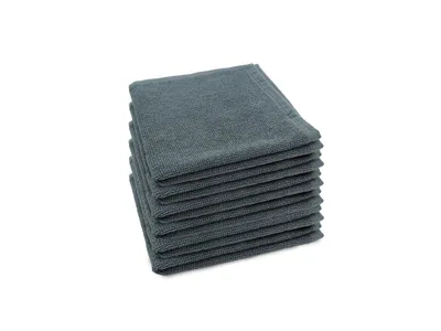 Produktbild von Seiftücher 30x30 cm Set 6 Stück ca. 500 g/m² anthrazit
