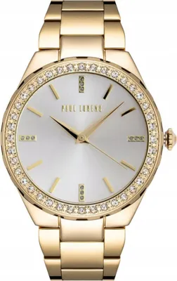 Produktbild von PL9656B33D1 Quarz-Uhr 36mm Gehäuse 16mm Armband Gold-Silber 30m wasserdicht