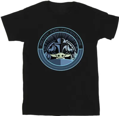 Produktbild von Star Wars - "The Mandalorian Ready For Adventure" T-Shirt für Herren BI47402 (XL) (Schwarz)