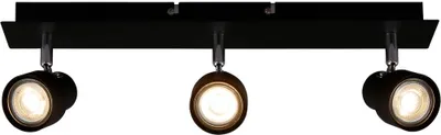 Produktbild von LED Deckenspot Deckenlampe 3xGU10 inkl. dreh-& schwenkbar 5W Schwarz Briloner
