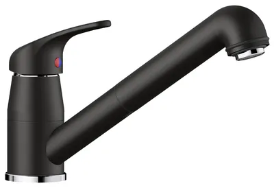 Produktbild von Blanco Küchenarmatur DARAS-S DVGW schwarz matt 526153