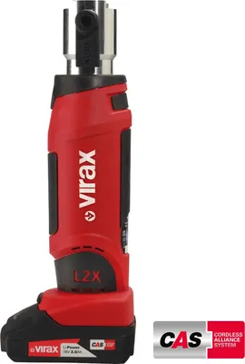 Zdjęcie produktu dla VIRAX Maszyna do zaciskania na akumulator VIPER L2X, 18V / 2,0 Ah, akumulator CAS - 253570
