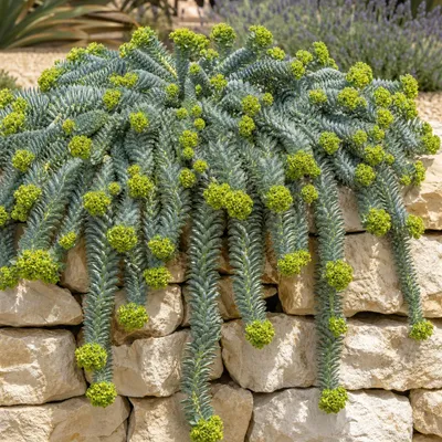 Produktbild von 10 x Euphorbia myrsinites (Walzen Wolfsmilch)  - Stauden Gänge