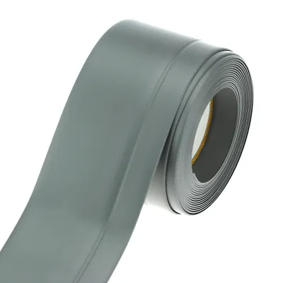 Produktbild von mako Sockelleiste selbstklebend 45mm x 25m, grau
