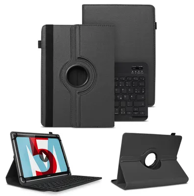 Produktbild von Schutzhülle Huawei MediaPad T5 10.1 Bluetooth Hülle Tastatur Tasche QWERTZ Case