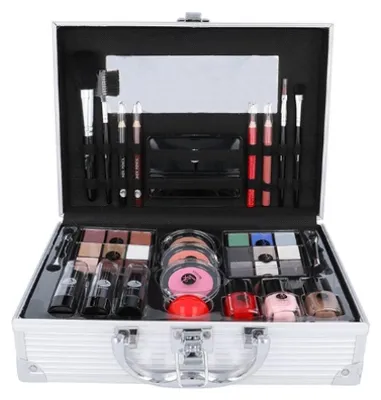Image de Boîte de rangement décorative pour femmes, "All About Beauty Train Case", modèle 60,2 - 2K