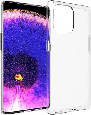 Produktbild von Accezz Clear TPU Backcover Oppo Find X5 5G - Transparent