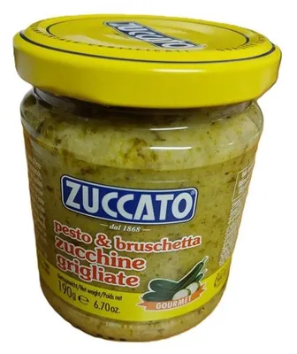 Produktbild von Zuccato - Pesto und Bruschetta Zucchine Grigliata - 190g