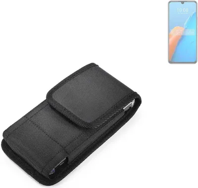 Produktbild von Holster Gürteltasche kompatibel mit Infinix Note 12 Pro 4G Holster Gürtel Tasche wasserabweisend Handy Hülle Schutz Hülle Outdoor schwarz