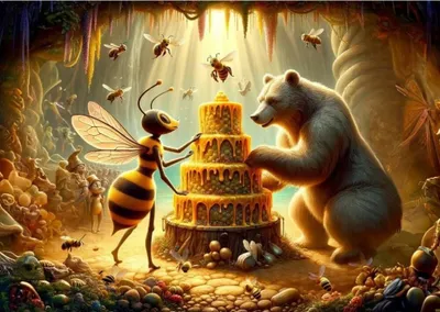 Produktbild von KUNSTPUZZLE: Honigkuchen, 100 Stü ck