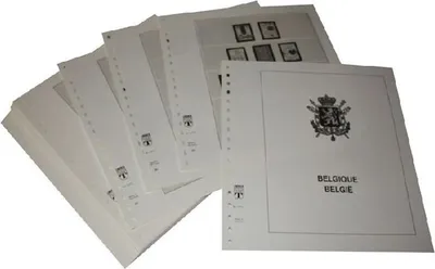Produktbild von Lindner-T Vordruckblätter T127a Belgien - Jahrgang 1965 bis 1971