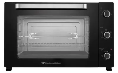 Obrázek produktu pro Mini elektrická trouba -Horký vzduch- CONTINENTAL EDISON - CEMF80B - Černá - Š 68 x V 42,8 x H 48 cm