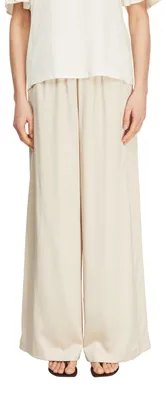 Produktbild von COMMA Damen Hose – Wide Leg, Satin, Tunnelzug