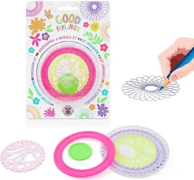 Obrázek produktu pro Spirograf a sada mandal 6 kusů