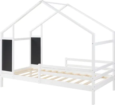 Image de Lit d'enfant 'Lorenskog' 90x200 cm blanc