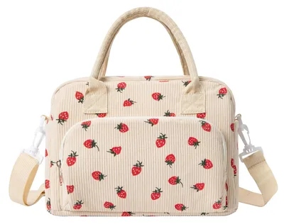 Zdjęcie produktu dla Torba termiczna na lunch Pojemność 12 l - Z paskiem na ramię - Izolowana - Wymiary 29 x 17 x 22,8 cm