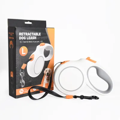 Produktbild von Tekoo Rollleine Hundeleine 5m Gurtband, Reflektierend & Ausziehbar, Größe L