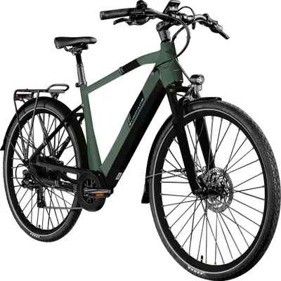 Produktbild von Zündapp Z810 E Bike Trekkingrad 28 Zoll dunkelgrün metallic