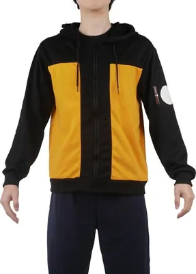 Produktbild von Kapuzenjacke für Naruto Shippuden Fans | Pullover mit Reißverschluss | Größe: L