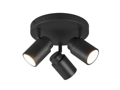 Immagine prodotto di ANGELO lampada da soffitto per bagno nera Trio 880430332