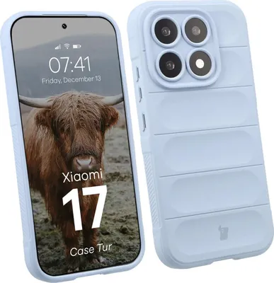 Produktbild von Robuste Handyhülle für Xiaomi 17, Bizon Case Tur, Hellblau