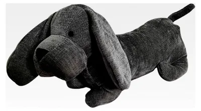 Produktbild von Türstopper in Dackel-Form aus Stoff