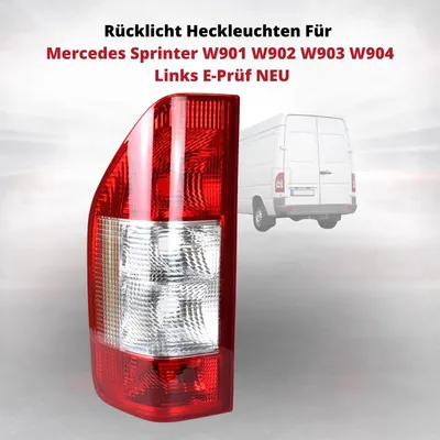 Obrázok produktu pre 1x zadné svetlo pre Mercedes Sprinter W902, W903, W904 (vľavo), s certifikátom E,