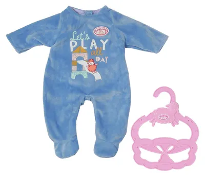 Image de Baby Annabell, combinaison courte bleue, 36 cm