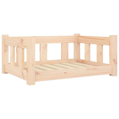 Obrázok produktu pre vidaXL Pelech pre psov 65,5x50,5x28 cm Borovicový masív