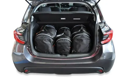 Obrázok produktu pre Tašky do kufra TOYOTA YARIS HEV 2020+ 3ks KJUST