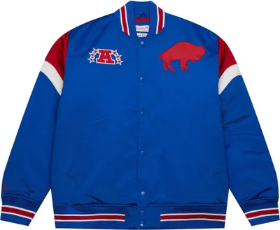 Produktbild von M&N Heavyweight Satin Jacke NFL Buffalo Bills - M